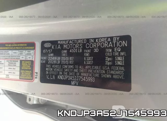 KNDJP3A52J7545993 фото 10