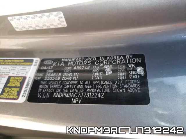 KNDPM3AC7J7312242 фото 2