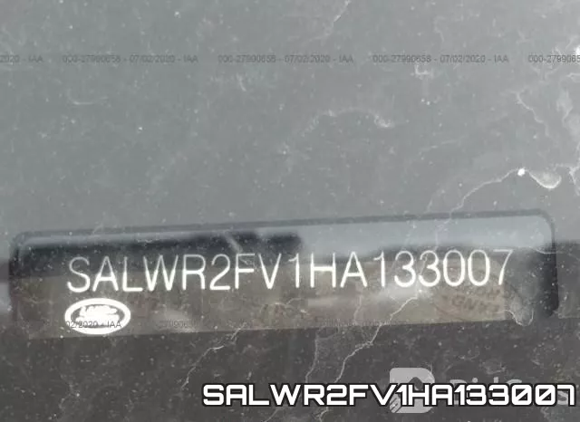 SALWR2FV1HA133007 фото 10