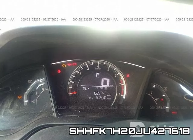 SHHFK7H20JU427618 фото 8