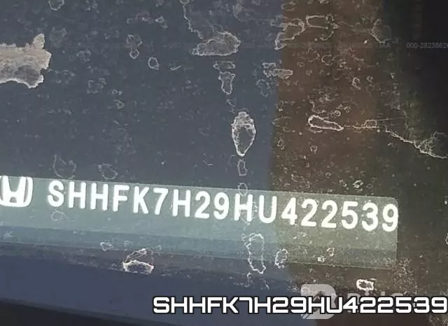 SHHFK7H29HU422539 фото 10