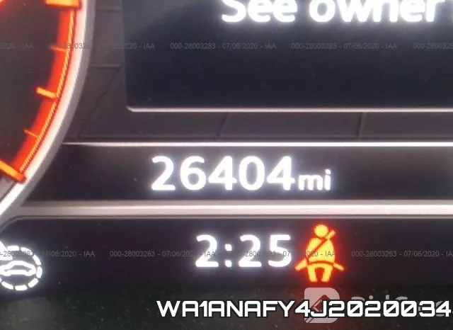 WA1ANAFY4J2020034 фото 8