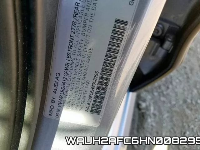 WAUH2AFC6HN008295 фото 2