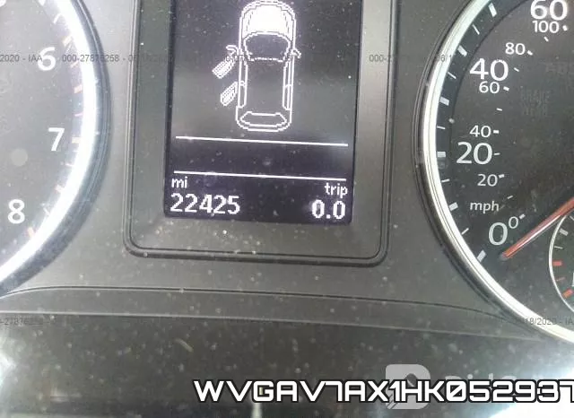 WVGAV7AX1HK052937 фото 8
