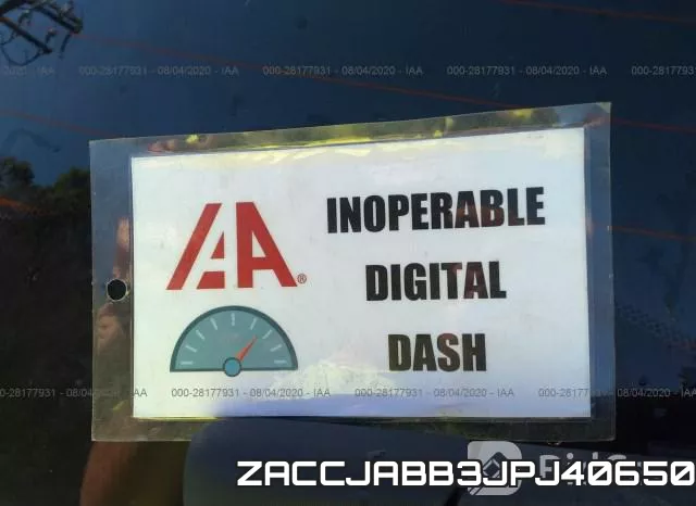 ZACCJABB3JPJ40650 фото 8