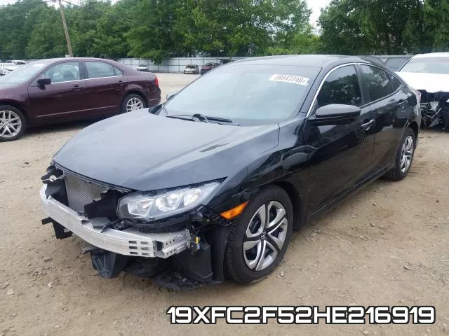 19XFC2F52HE216919 фото 3