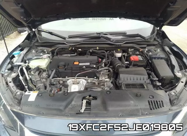 19XFC2F52JE019805 фото 2