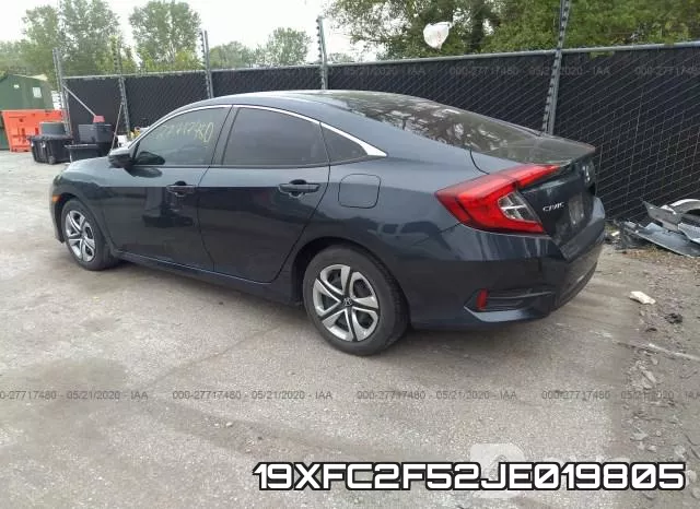 19XFC2F52JE019805 фото 4