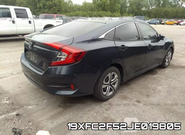 19XFC2F52JE019805 фото 5