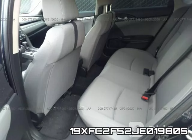 19XFC2F52JE019805 фото 9