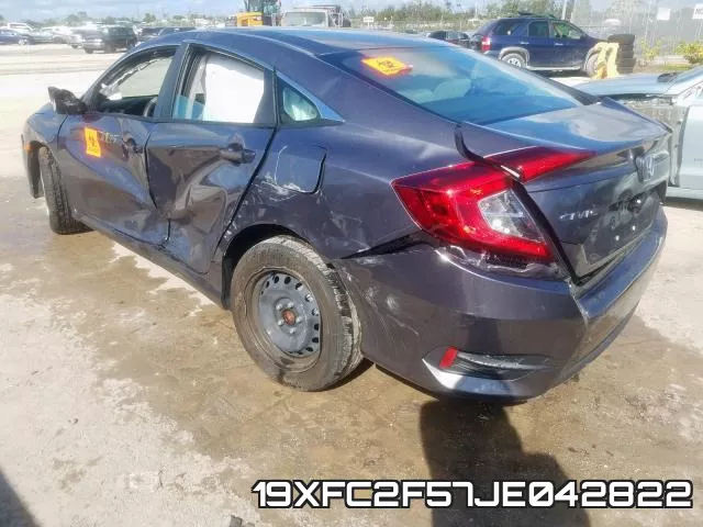 19XFC2F57JE042822 фото 4
