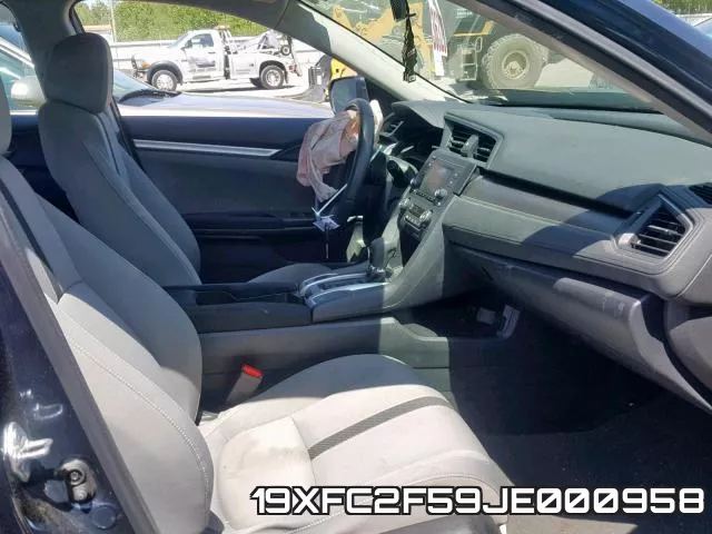 19XFC2F59JE000958 фото 6