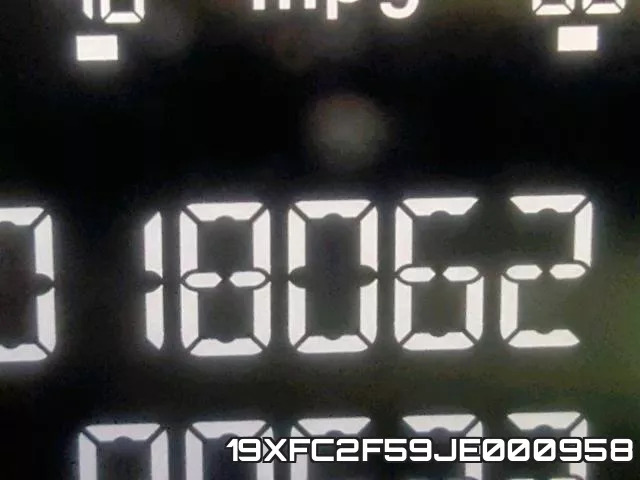 19XFC2F59JE000958 фото 9