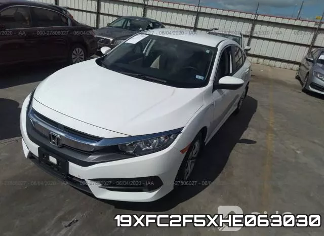 19XFC2F5XHE063030 фото 3