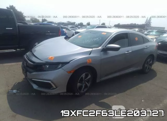 19XFC2F63LE203727 фото 3