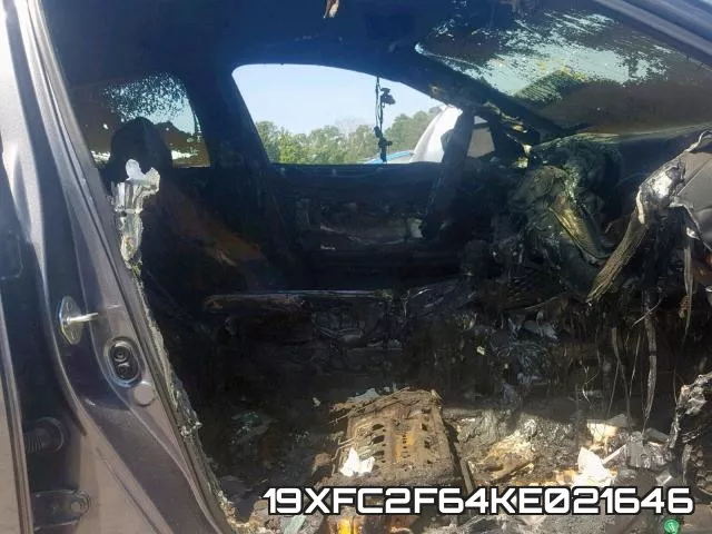 19XFC2F64KE021646 фото 7