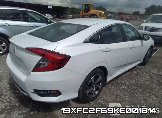 19XFC2F69KE001814 фото 5