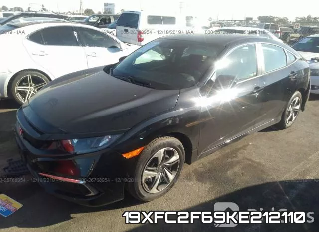 19XFC2F69KE212110 фото 3