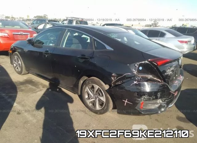 19XFC2F69KE212110 фото 4