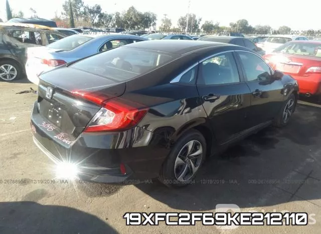 19XFC2F69KE212110 фото 5