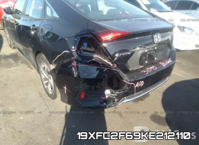 19XFC2F69KE212110 фото 7