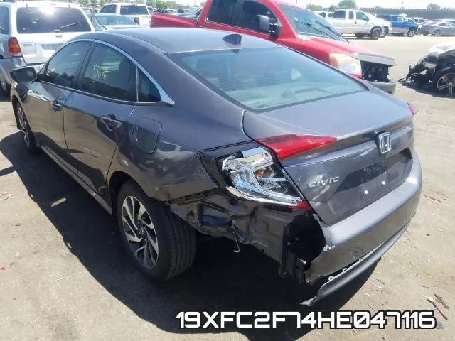 19XFC2F74HE047116 фото 4