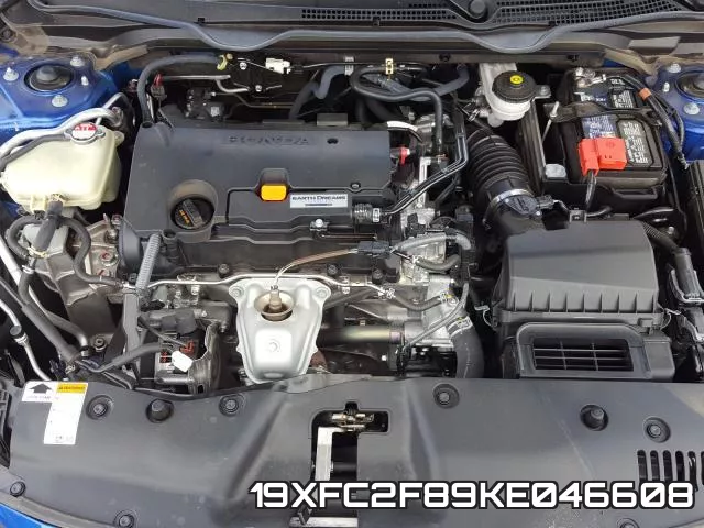 19XFC2F89KE046608 фото 8