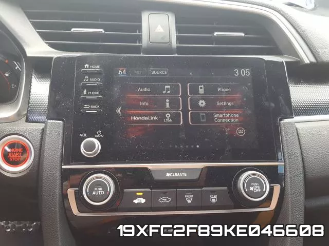 19XFC2F89KE046608 фото 10