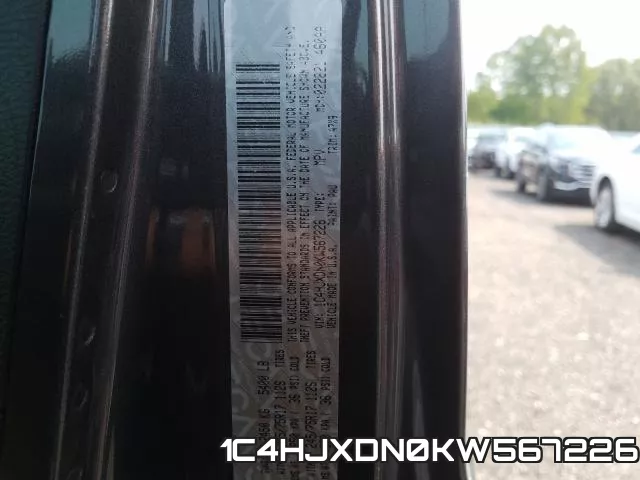 1C4HJXDN0KW567226 фото 2