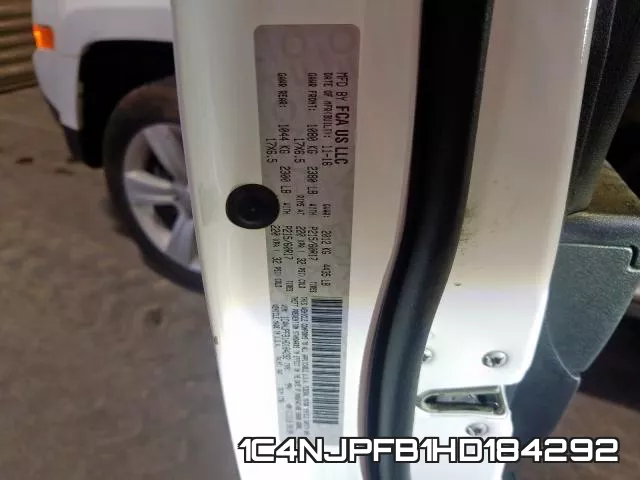 1C4NJPFB1HD184292 фото 2