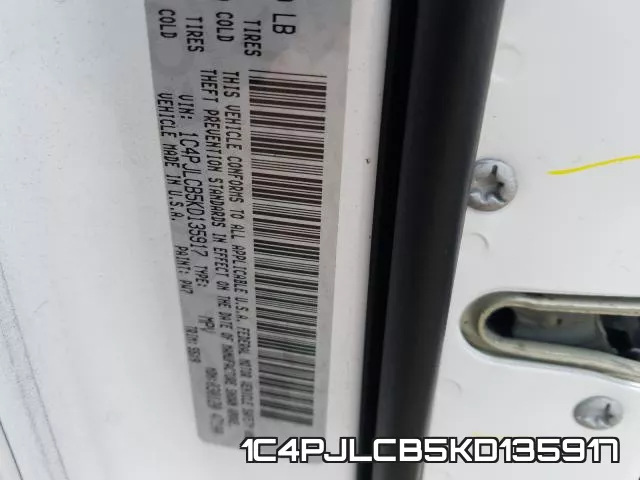 1C4PJLCB5KD135917 фото 2