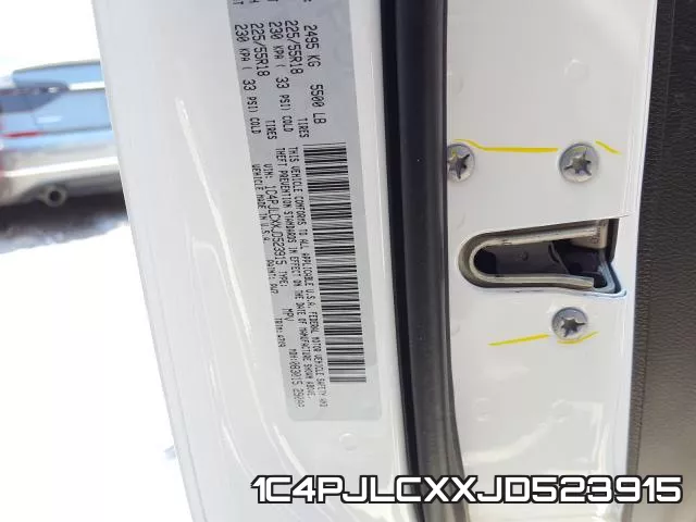 1C4PJLCXXJD523915 фото 2