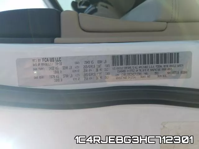 1C4RJEBG3HC712301 фото 2