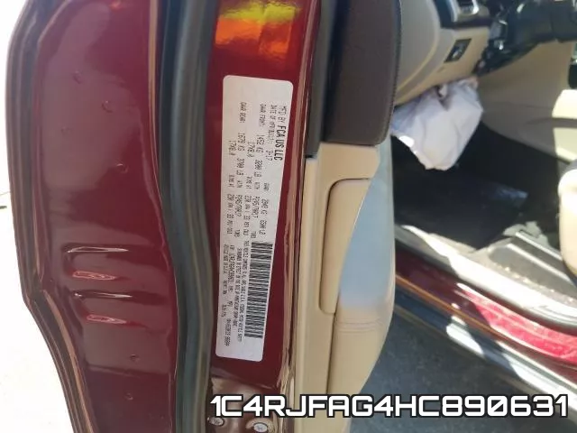 1C4RJFAG4HC890631 фото 2