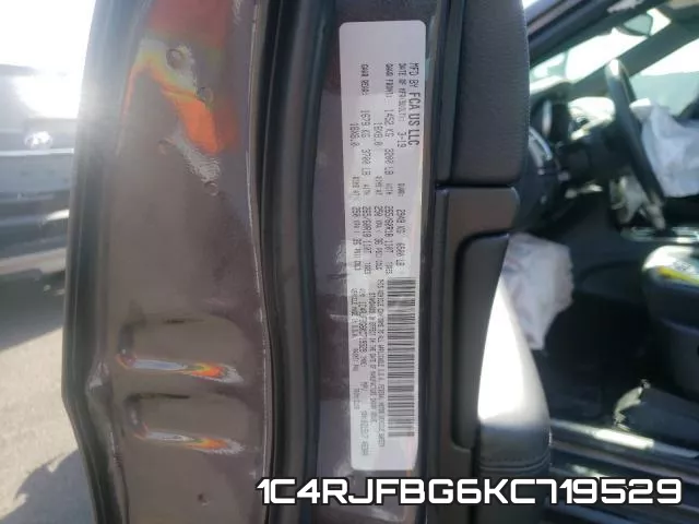 1C4RJFBG6KC719529 фото 2