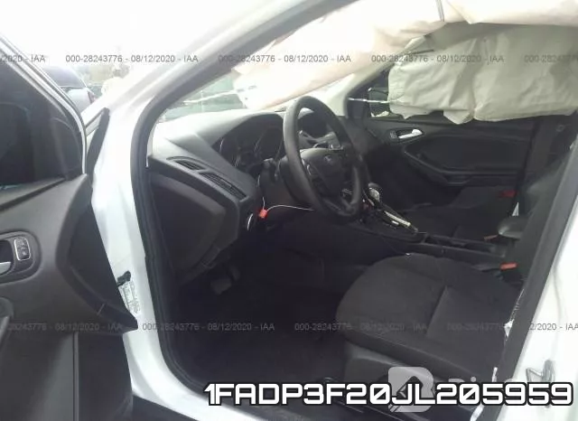1FADP3F20JL205959 фото 6