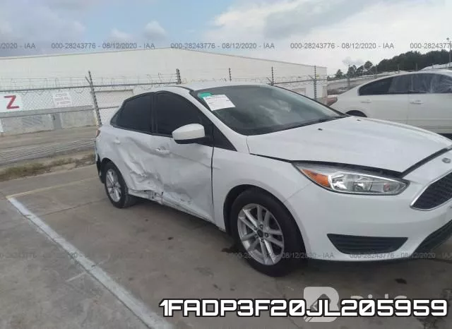 1FADP3F20JL205959 фото 7