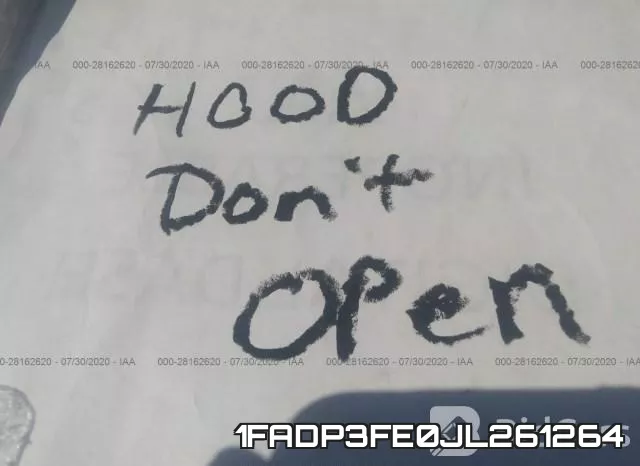 1FADP3FE0JL261264 фото 2