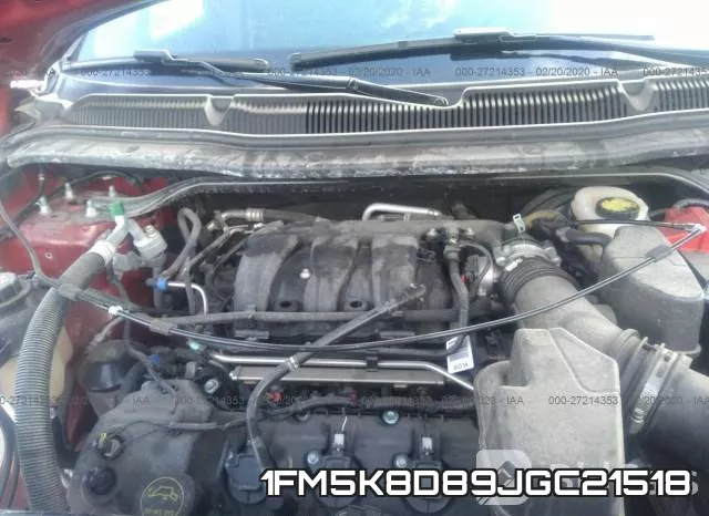1FM5K8D89JGC21518 фото 2
