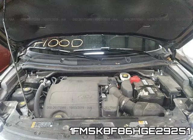 1FM5K8F86HGE29251 фото 2