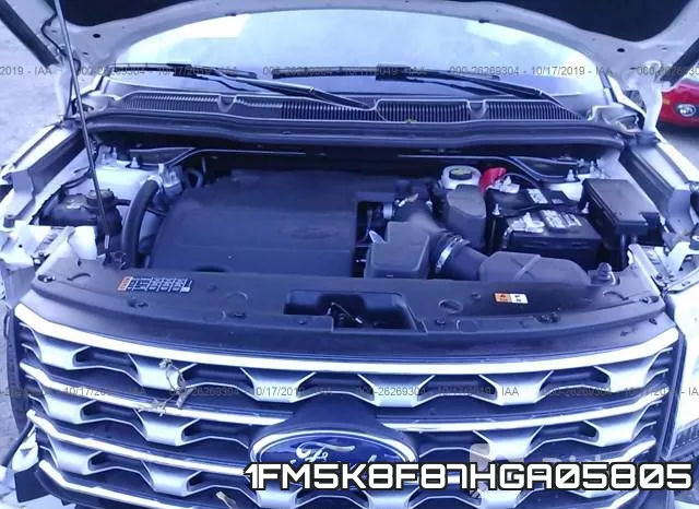 1FM5K8F87HGA05805 фото 2