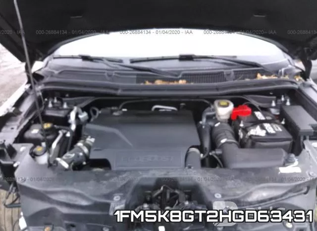1FM5K8GT2HGD63431 фото 2