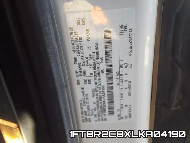 1FTBR2C8XLKA04190 фото 2