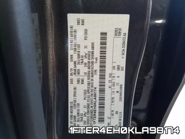 1FTER4EH0KLA98174 фото 2