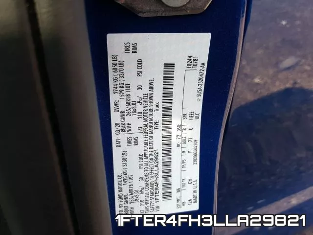 1FTER4FH3LLA29821 фото 2