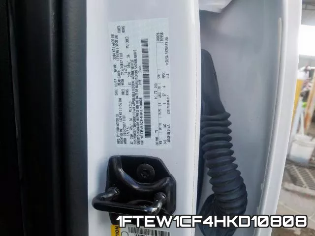 1FTEW1CF4HKD10808 фото 2