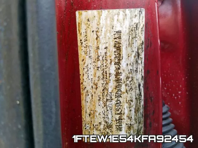 1FTEW1E54KFA92454 фото 2