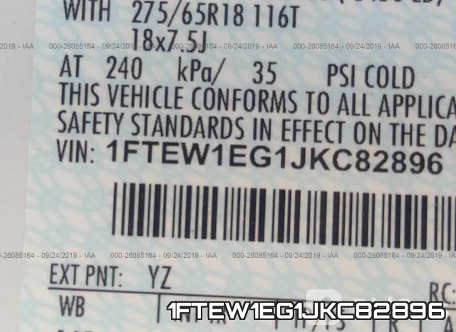 1FTEW1EG1JKC82896 фото 10