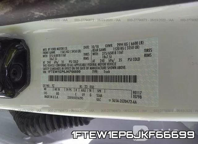 1FTEW1EP6JKF66699 фото 10