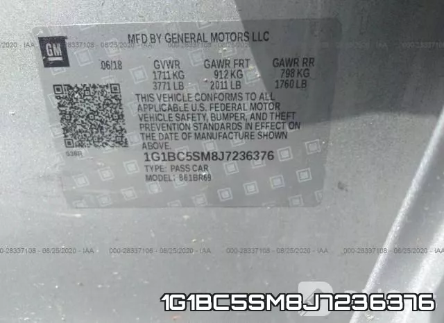 1G1BC5SM8J7236376 фото 10